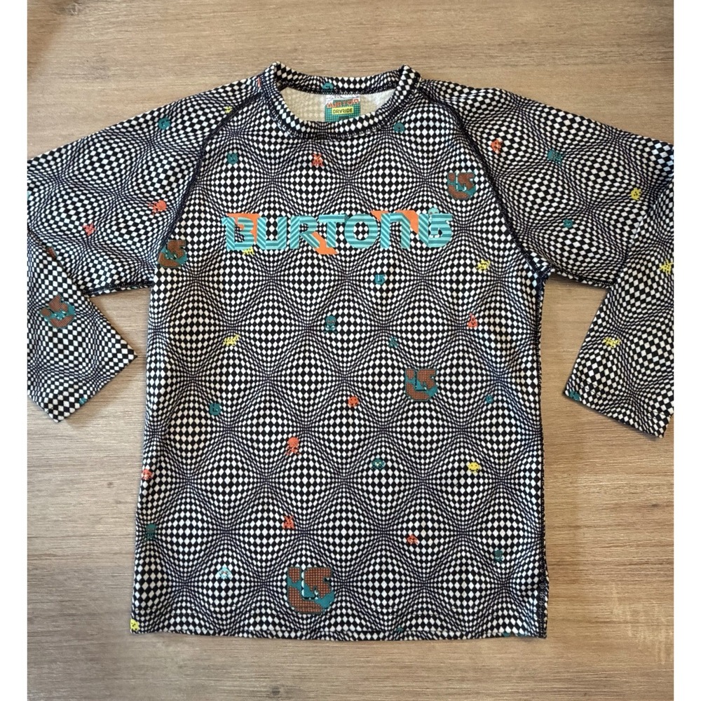 Burton Shirt Youth M Medium MulticolorDRYRIDE Long Sleeve Thermal Base Layer